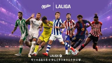 Milka станува официјален спонзор на LALIGA во Чешка, Словачка и Унгарија