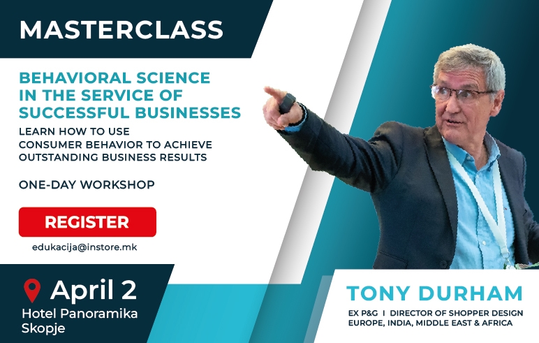Masterclass by Tony Durham: The power of behavioral science in the service of successful businesses
